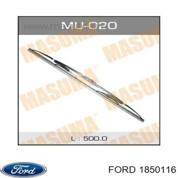 1850116 Ford limpiaparabrisas de luna delantera copiloto