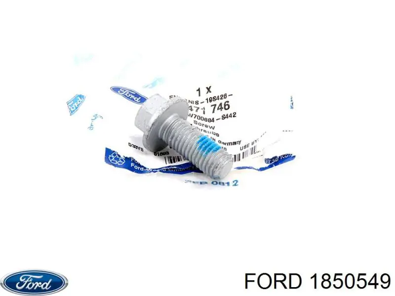 1850549 Ford juego de limpiaparabrisas de luna delantera, 2 piezas