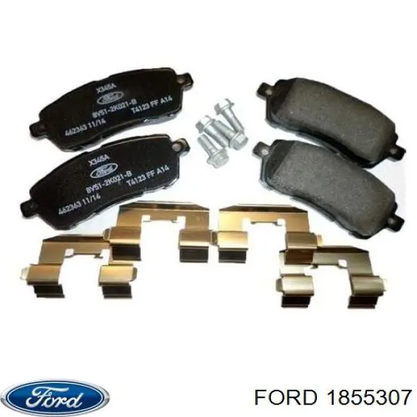 1855307 Ford pastillas de freno delanteras