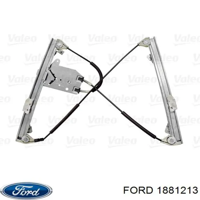 1881213 Ford mecanismo de elevalunas, puerta trasera derecha