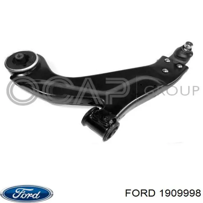 1909998 Ford barra oscilante, suspensión de ruedas delantera, inferior izquierda