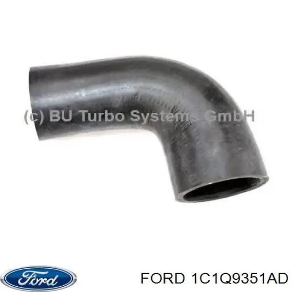 1C1Q9351AD Ford tubo de turbina de escape