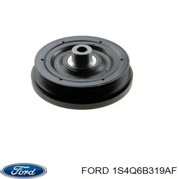 1S4Q6B319AF Ford polea, cigüeñal