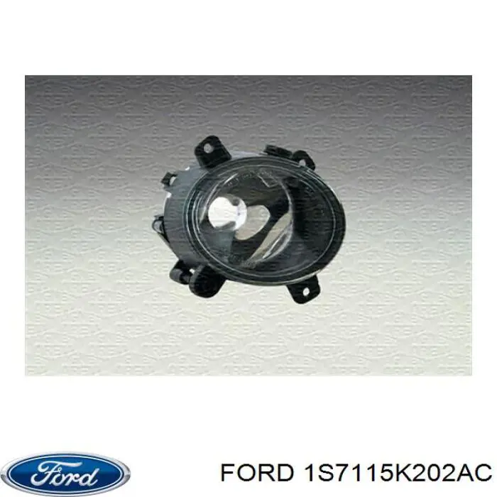 1S7115K202AC Ford faro antiniebla izquierdo