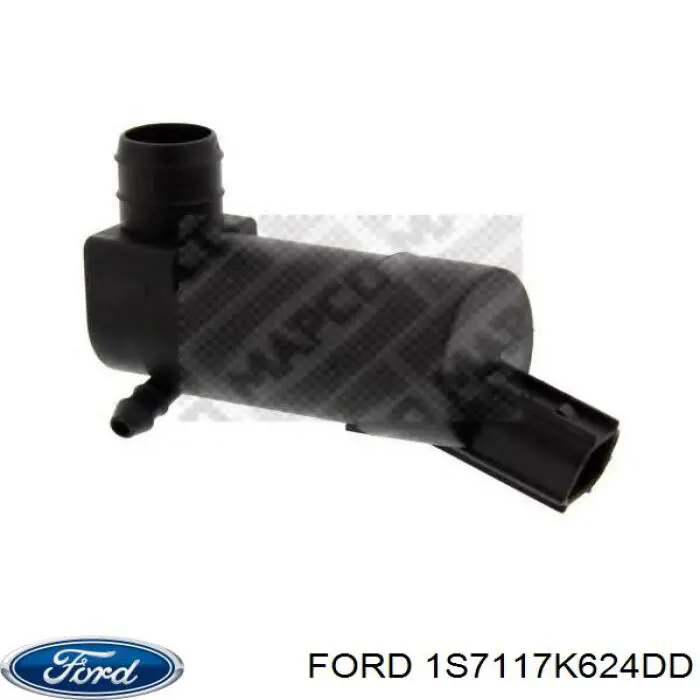 1S7117K624DD Ford bomba de limpiaparabrisas delantera