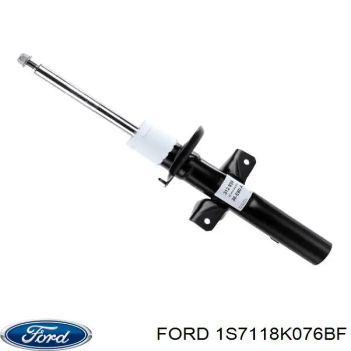 1S7118K076BF Ford amortiguador trasero