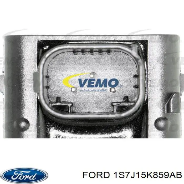 1S7J15K859AB Ford sensor alarma de estacionamiento trasero