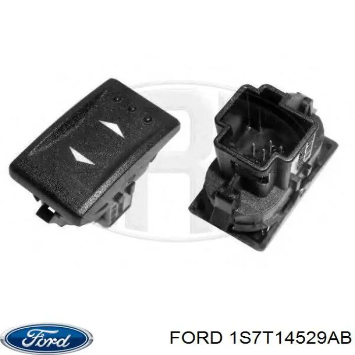  Botón de encendido, motor eléctrico, elevalunas, puerta delantera derecha para Ford Mondeo 3 