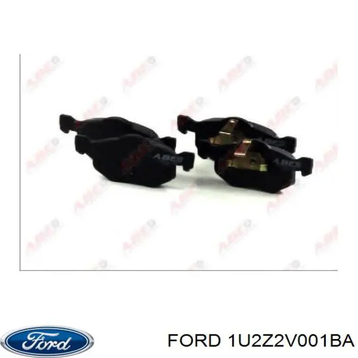 1U2Z2V001BA Ford pastillas de freno delanteras