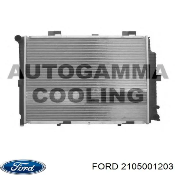 2105001203 Ford radiador refrigeración del motor