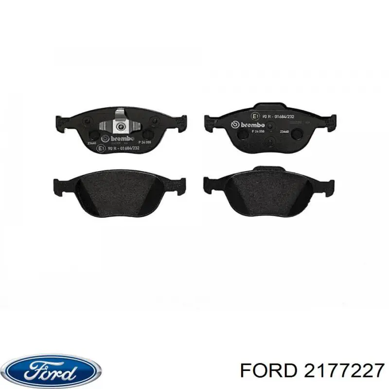 2177227 Ford pastillas de freno delanteras