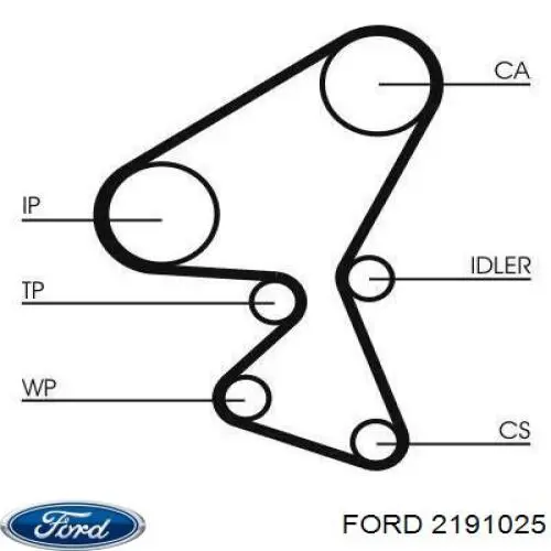  Correa distribucion para Peugeot Partner 3 