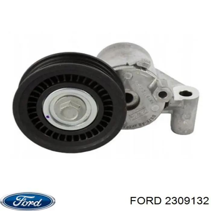  Tensor de correa, correa poli V para Ford Fusion 