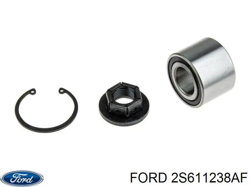 2S611238AF Ford cojinete de rueda trasero