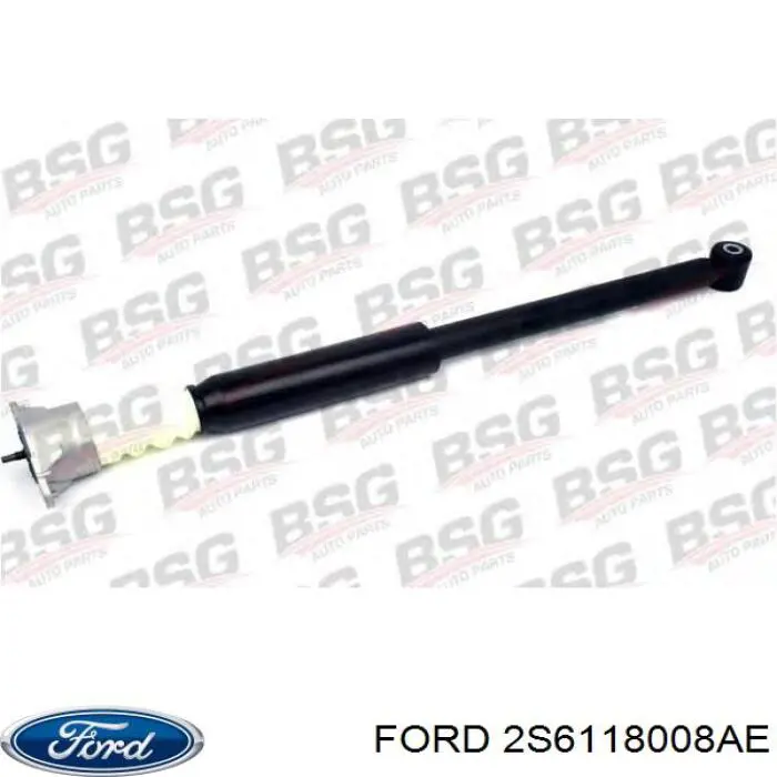 2S6118008AE Ford amortiguador trasero