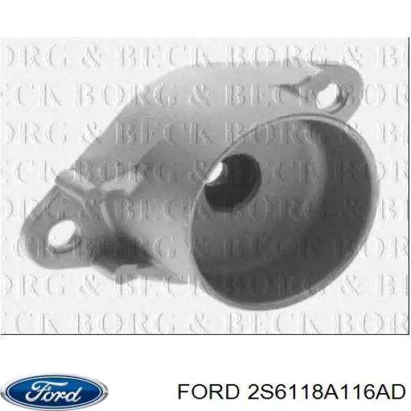 2S6118A116AD Ford soporte amortiguador trasero