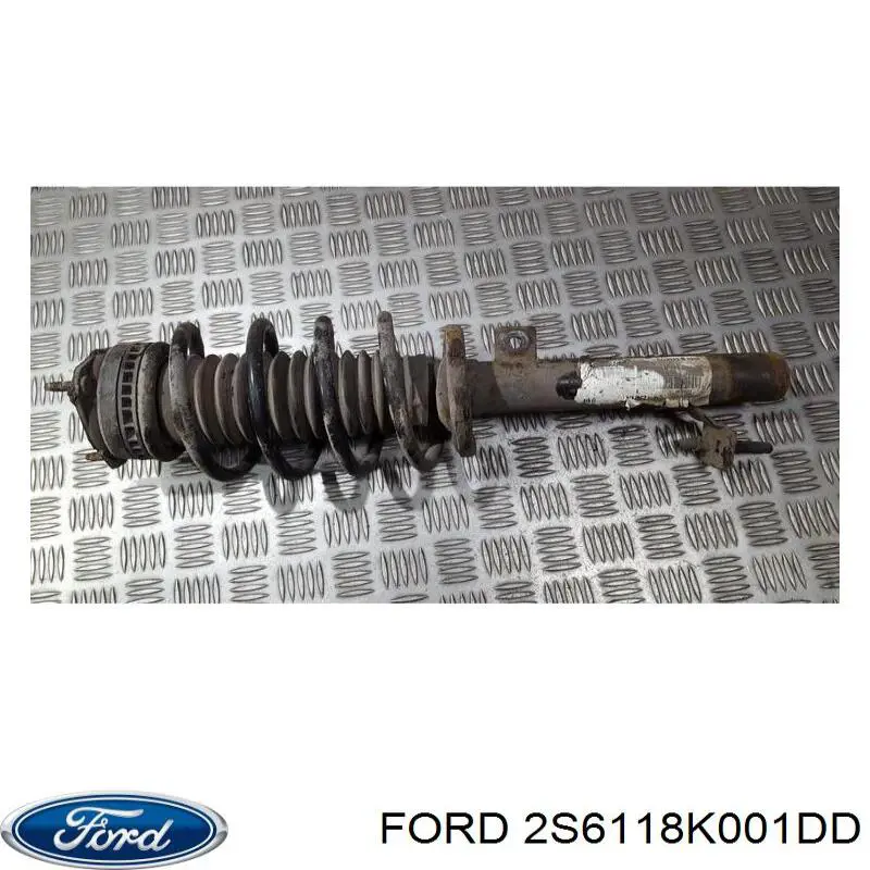 2S6118K001DD Ford amortiguador delantero izquierdo