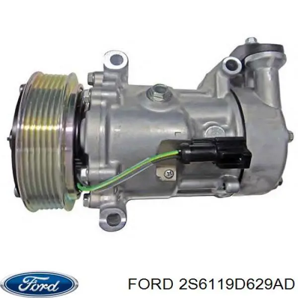 2S6119D629AD Ford compresor de aire acondicionado