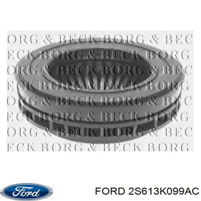 2S613K099AC Ford rodamiento amortiguador delantero