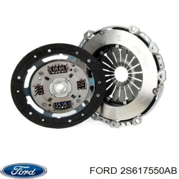 2S617550AB Ford disco de embrague