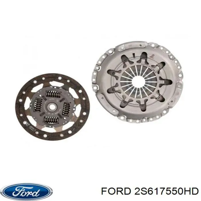 2S617550HD Ford disco de embrague