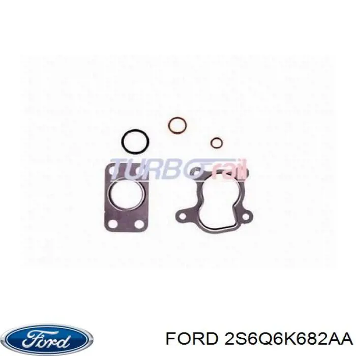 2S6Q6K682AA Ford turbocompresor