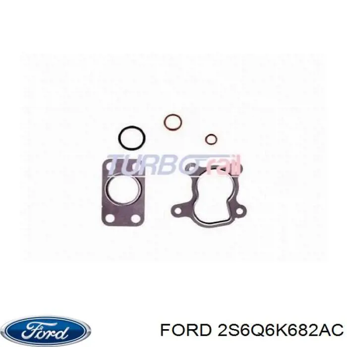 2S6Q6K682AC Ford turbocompresor