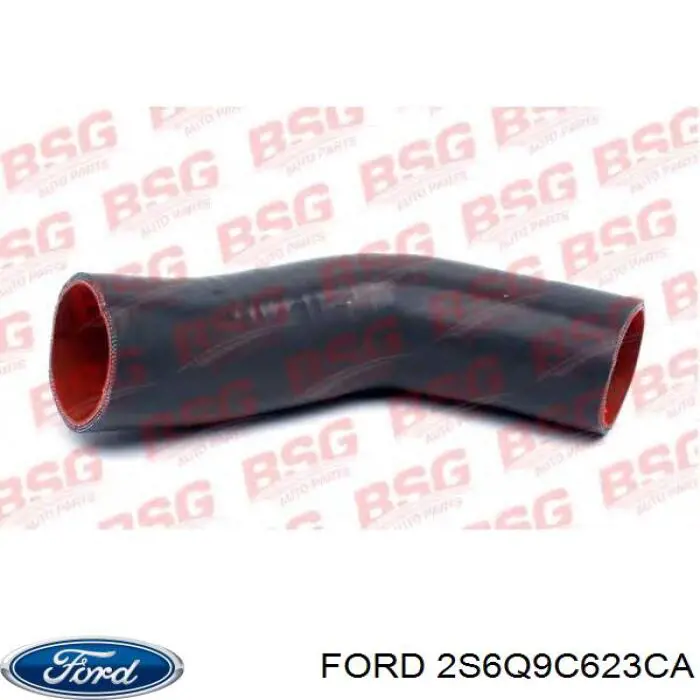 2S6Q9C623CA Ford tubo flexible de aire de sobrealimentación, de turbina