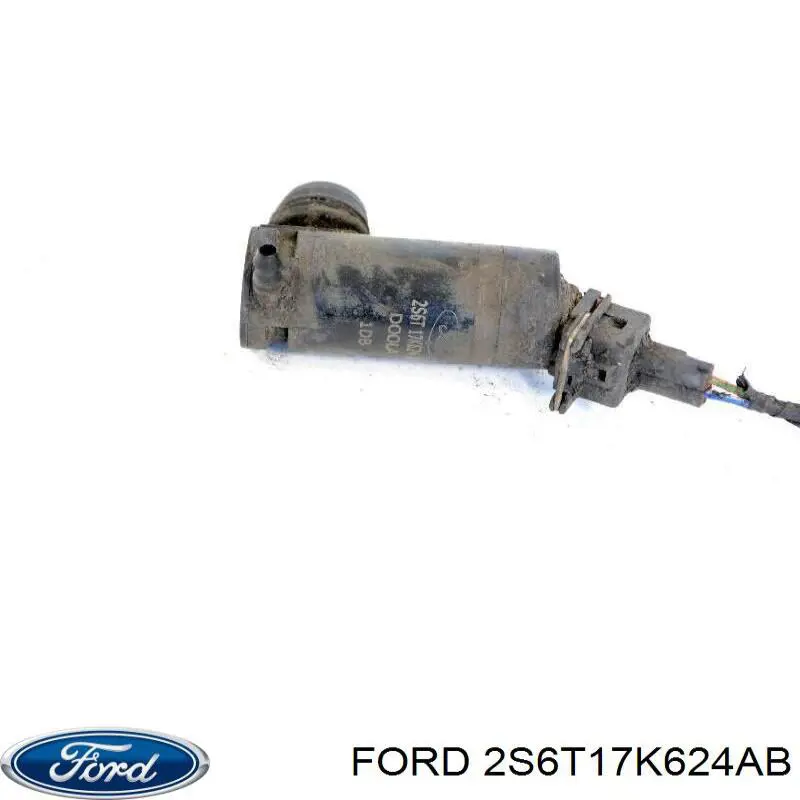 2S6T17K624AB Ford bomba de limpiaparabrisas delantera/trasera