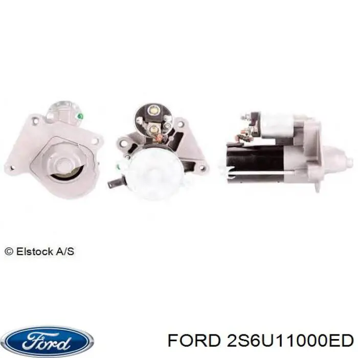 2S6U11000ED Ford motor de arranque