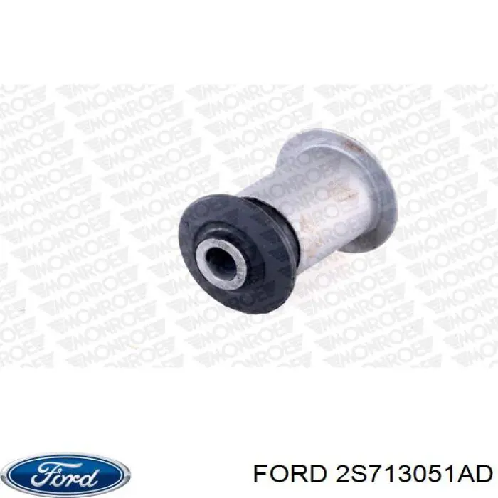 2S713051AD Ford barra oscilante, suspensión de ruedas delantera, inferior izquierda