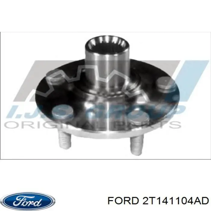 2T141104AD Ford cubo de rueda delantero