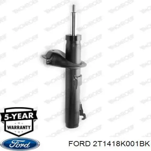 2T14 18K001 BK Ford amortiguador delantero izquierdo