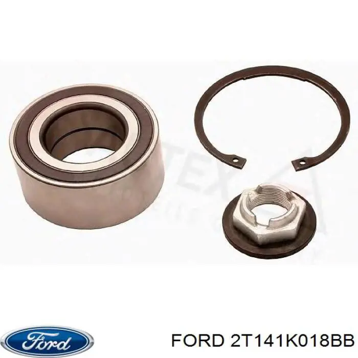 2T141K018BB Ford cojinete de rueda delantero