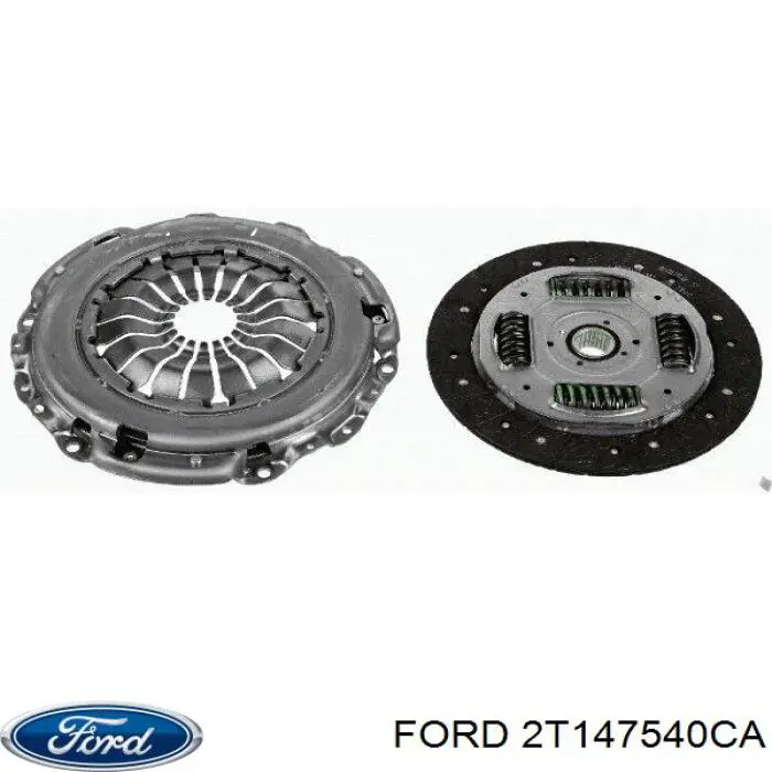 2T147540CA Ford kit de embrague (3 partes)