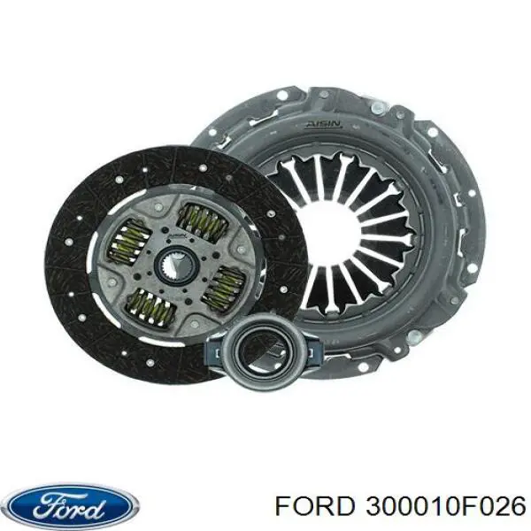 300010F026 Ford kit de embrague (3 partes)