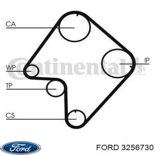 3256730 Ford correa distribucion