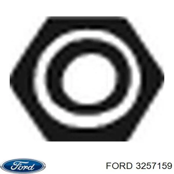 3257159 Ford tuerca, colector de escape