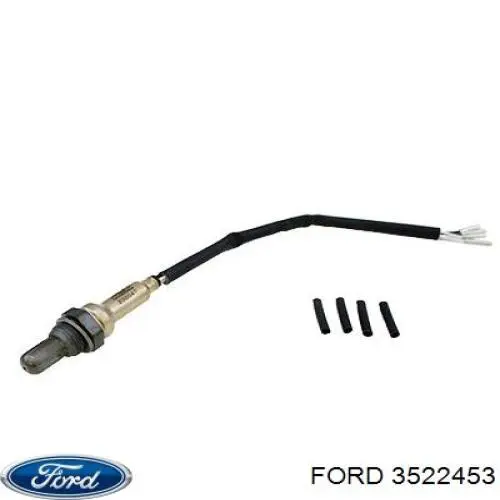 3522453 Ford sonda lambda, sensor de oxígeno despues del catalizador derecho