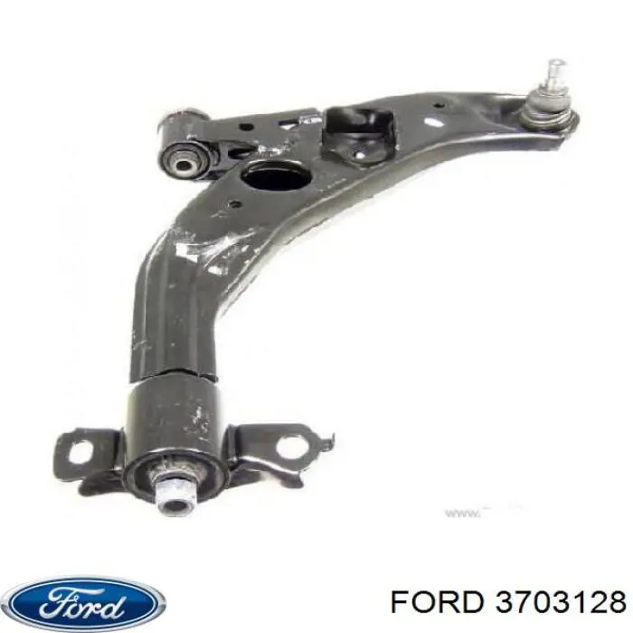 3703128 Ford barra oscilante, suspensión de ruedas delantera, inferior derecha