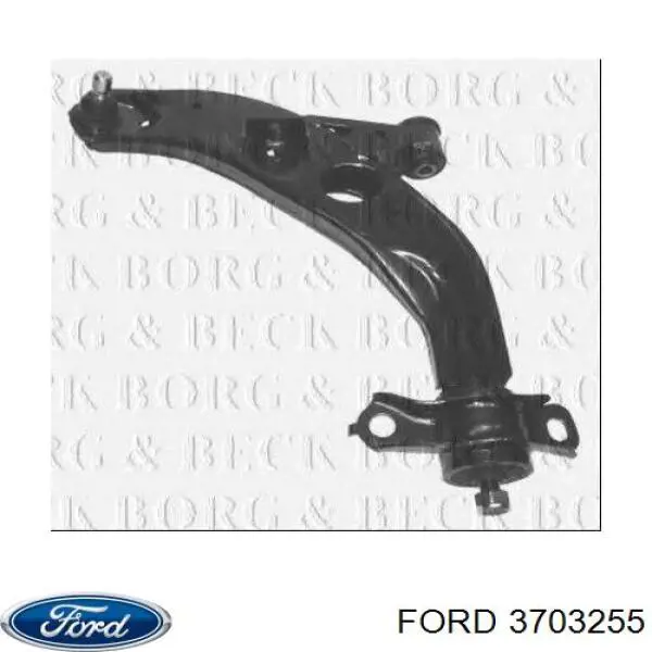 3703255 Ford barra oscilante, suspensión de ruedas delantera, inferior izquierda