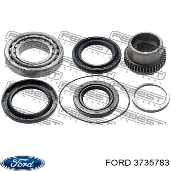 3735783 Ford cojinete, palier, eje trasero