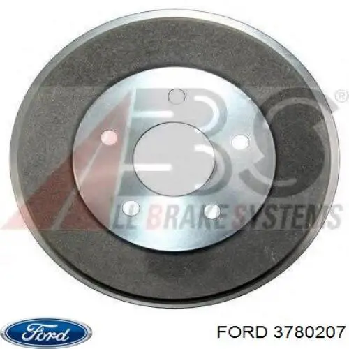 3780207 Ford freno de tambor trasero