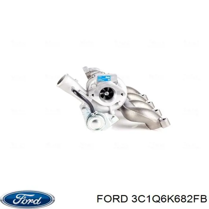 3C1Q6K682FB Ford turbocompresor