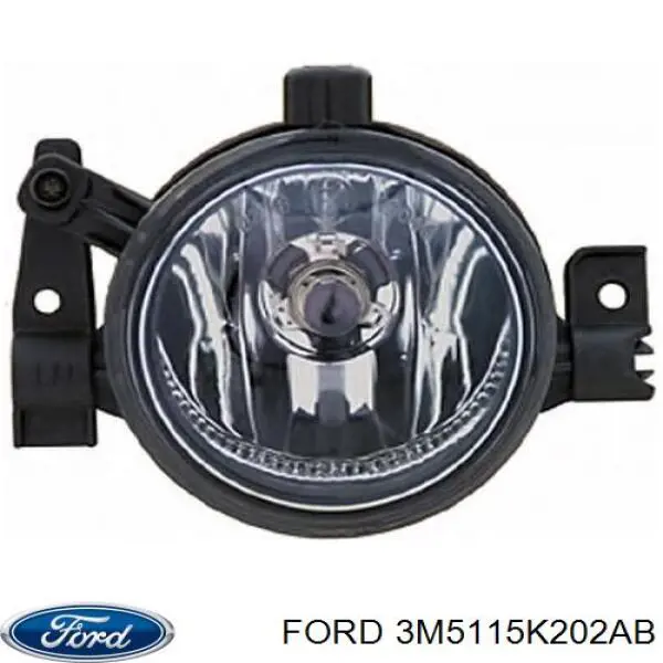 3M5115K202AB Ford faro antiniebla izquierdo