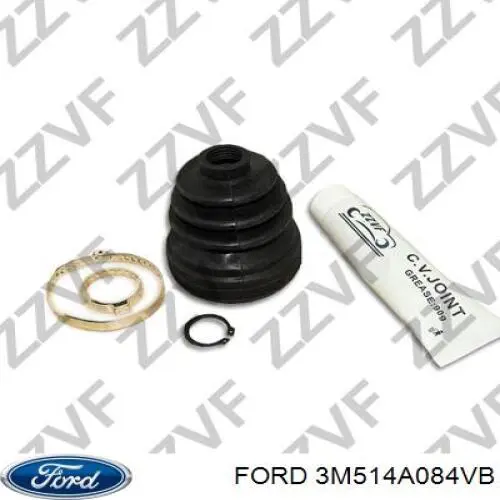 3M514A084VB Ford fuelle, árbol de transmisión delantero exterior