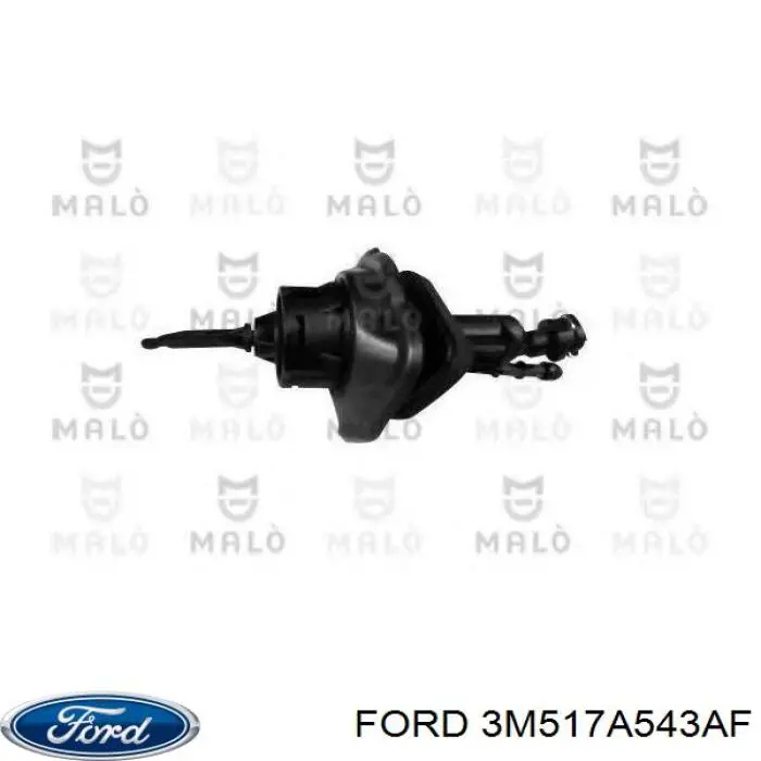 3M517A543AF Ford cilindro maestro de embrague