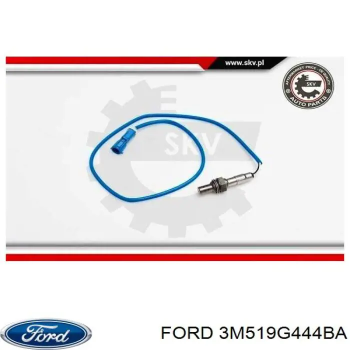 3M519G444BA Ford sonda lambda sensor de oxigeno para catalizador