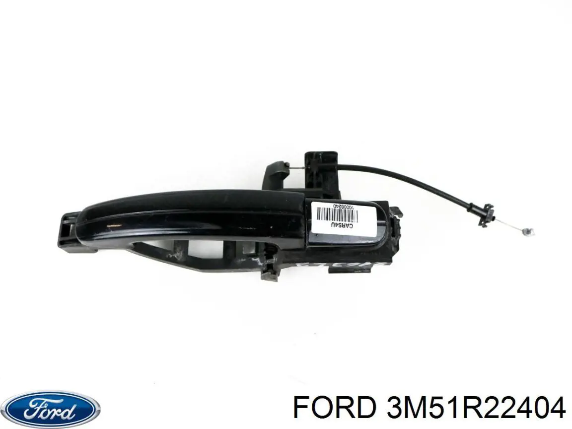 3M51R22404 Ford tirador de puerta exterior delantero izquierda