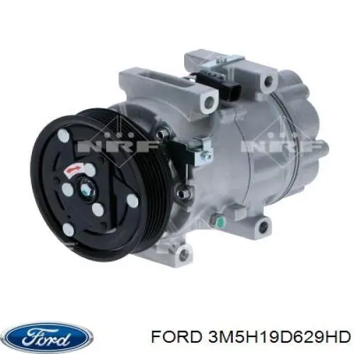 3M5H19D629HD Ford compresor de aire acondicionado